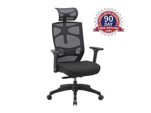 CLATINA Ergonomic Mesh Executive Chair with 4D Arm Rest and Adaptive Synchronize Seat High Back Swivel for Home Office BIFMA Certified