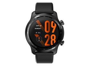 TicWatch Pro 3 Ultra GPS Smartwatch Qualcomm SDW4100 and Mobvoi Dual Processor System Wear OS Smart Watch for Men Blood Oxygen IHB AFiB Detection Fatigue Assessment 3-45 Days Battery NFC Mic Speaker