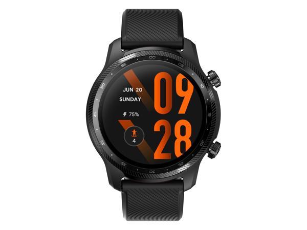 Ticwatch Pro 3 Ultra GPS Smartwatch Qualcomm SDW4100 and Mobvoi Dual  Processor System Wear OS Smart Watch for Men Blood Oxygen Fatigue  Assessment 3-45 Days Battery NFC Mic Speaker : Electronics 