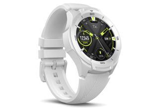 TicWatch S2 Glacier White Smart Watch US Military Satandard 810G Bluetooth Smartwatch with GPS Wear OS by Google 5 ATM Waterproof Android & iOS Compatible 2-Day Batterylife TicWatch S2 Glacier White Smart Watch US Military Satandard 810G Bluetooth Smartwatch with GPS Wear OS by Google 5 ATM Waterproof Android & iOS Compatible 2-Day Batterylife