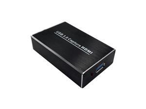 WERLEO HDMI Capture HDMI to USB 3.0 Full HD 1080P Live Video Capture Game Capture Recording Box HDMI USB 3.0 Adapter Video and Audio Grabber for Windows Mac OS and Linus WERLEO HDMI Capture HDMI to USB 3.0 Full HD 1080P Live Video Capture Game Capture Recording Box HDMI USB 3.0 Adapter Video and Audio Grabber for Windows Mac OS and Linus