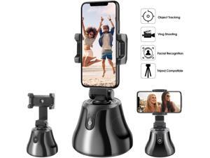 All-in-one Selfie Video Smart Shooting Camera Automatically Face Object Tracking Gimbal 360°Horizontal Rotation Phone Holder Mount, Compatible with iPhone Android Cell Phone All-in-one Selfie Video Smart Shooting Camera Automatically Face Object Tracking Gimbal 360°Horizontal Rotation Phone Holder Mount, Compatible with iPhone Android Cell Phone
