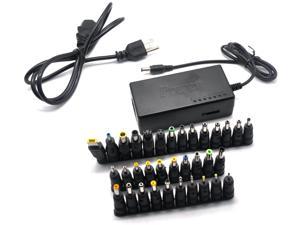 Universal AC Power Adapter Charger 96W with 34 pcs Adapters 12V24V Compatible for Notebook Acer Asus Toshiba Dell Lenovo IBM HP Compaq Samsung Sony Gateway Fujitsu Mobile Phone DVD LCD