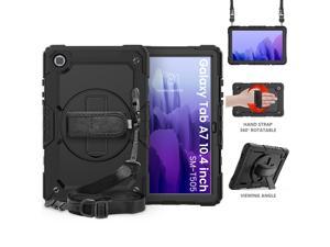 Samsung Galaxy Tab A7 104 Case 2020 with Screen Protector Shockproof Protective Cover with Kickstand  Shoulder Strap for Samsung Galaxy Tab A7 104 Inch 2020 Model SMT500 T505 T507