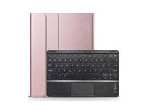 Touchpad Keyboard Case for Xiaomi Pad 5  Xiaomi Pad 5 Pro 11 inch 2021 Xiaomi Pad 5 Pro 5G Detachable Wireless Keyboard with Trackpad  Pencil Holder Rose Gold
