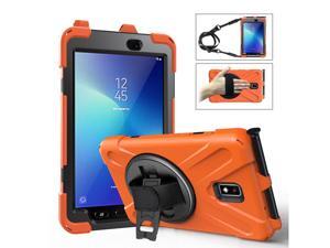 Case for Samsung Galaxy Tab Active 2 8.0 SM-T390 T395 T397 Heavy Duty Kids Protective Case Cover with Pen Holder with 360 Degree Rotating Hand Strap / Kickstand + Shoulder Strap Case for Samsung Galaxy Tab Active 2 8.0 SM-T390 T395 T397 Heavy Duty Kids Protective Case Cover with Pen Holder with 360 Degree Rotating Hand Strap / Kickstand + Shoulder Strap