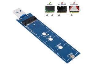 M.2 to USB Adapter, B Key M.2 SSD Adapter USB 3.0 (No Cable Needed), USB to 2280 M2 SSD Drive Adapter, NGFF Converter SSD Reader Card M.2 to USB Adapter, B Key M.2 SSD Adapter USB 3.0 (No Cable Needed), USB to 2280 M2 SSD Drive Adapter, NGFF Converter SSD Reader Card