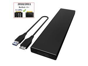 PCIe SSD Enclosure for 2010 2011 MacBook Air, USB 3.0 External Reader for A1369 A1370 SSD Adapter with Case, Support Model MC503 MC504 MC965 MC966 MC505 MC506 MC968 MC969 PCIe SSD Enclosure for 2010 2011 MacBook Air, USB 3.0 External Reader for A1369 A1370 SSD Adapter with Case, Support Model MC503 MC504 MC965 MC966 MC505 MC506 MC968 MC969