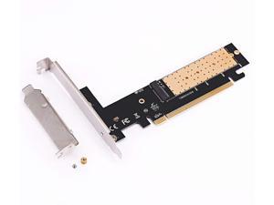 M.2 to PCIe Adapter, NVME SSD to PCI-e 3.0 X16 Host Controller Expansion Card with Low Profile Bracket, Support M Key Solid State Drive Type 2280 2260 2242 2230 Converter to Desktop PCI Express M.2 to PCIe Adapter, NVME SSD to PCI-e 3.0 X16 Host Controller Expansion Card with Low Profile Bracket, Support M Key Solid State Drive Type 2280 2260 2242 2230 Converter to Desktop PCI Express