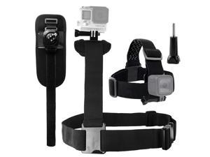 Shoulder Harnes Head Strap and Wrist Mount Bundle compatible with Gopro Hero 7 6 5 Black Session Hero 4 Session Black Silver Hero LCD 3 3 2 1