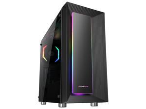 ABKO NCORE - Cronos 510s, ATX Mid-Tower Gaming Case, Pre-Installed Addressable RGB Front Frame & Spider Fan, Tempered Glass Panel. ABKO NCORE - Cronos 510s, ATX Mid-Tower Gaming Case, Pre-Installed Addressable RGB Front Frame & Spider Fan, Tempered Glass Panel.