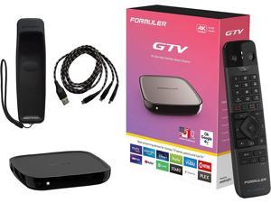 Android TV Box: Formuler GTV + USB cord extension + Black remote case - Special package