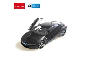 BMW I8 (Open door by controller).  Radio controlled car for children age from 7 years old. Rastar Brand.