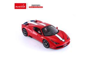 Ferrari 458 Speciale A. Radio controlled car for children age from 7 years old. Made by Rastar, Official licensed car. Scale 1:14. Ferrari 458 Speciale A. Radio controlled car for children age from 7 years old. Made by Rastar, Official licensed car. Scale 1:14.