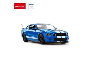 Shelby GT500 - red. Scale 1:14. Radio controlled car for children age from 7 years old. Made by Rastar, Official licensed car. Shelby GT500 - red. Scale 1:14. Radio controlled car for children age from 7 years old. Made by Rastar, Official licensed car.