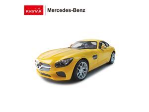 Mercedes-Benz AMG GT. Scale 1:14. Radio controlled car for children age from 7 years old. Made by Rastar, Official licensed car. Mercedes-Benz AMG GT. Scale 1:14. Radio controlled car for children age from 7 years old. Made by Rastar, Official licensed car.