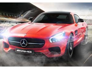 Mercedes-Benz AMG GT. Scale 1:14. Radio controlled car for children age from 7 years old. Made by Rastar, Official licensed car. Mercedes-Benz AMG GT. Scale 1:14. Radio controlled car for children age from 7 years old. Made by Rastar, Official licensed car.