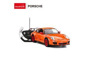 Porsche 911 GR3 RS. Scale 1:14. Radio controlled car for children age from 7 years old. Made by Rastar, Official licensed car. Porsche 911 GR3 RS. Scale 1:14. Radio controlled car for children age from 7 years old. Made by Rastar, Official licensed car.
