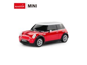 Mini Cooper. Scale 1:14. Radio controlled car for children age from 7 years old. Made by Rastar. Official licensed car. Mini Cooper. Scale 1:14. Radio controlled car for children age from 7 years old. Made by Rastar. Official licensed car.