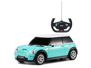 Mini Cooper. Scale 1:14. Radio controlled car for children age from 7 years old. Made by Rastar. Official licensed car. Mini Cooper. Scale 1:14. Radio controlled car for children age from 7 years old. Made by Rastar. Official licensed car.