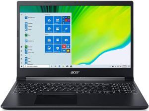 Acer Aspire 7 -15.6" FHD, Nvidia GeForce RTX 3050, AMD Ryzen 7-5700U, 16GB RAM, 512GB PCIE SSD, Finger Print Scanner, Black, Windows 11, 1 Year Acer Manufacturer Warranty