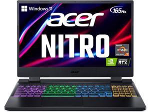 Refurbished Acer Nitro 5 Gaming Laptop  156 2K QHD 165HZ AMD Ryzen7 6800H Nvidia GeForce RTX 3070Ti 16GB DDR5 RAM 1TB PCIe SSD W11 Home1 Year Acer Manufacturer Warranty AN51546
