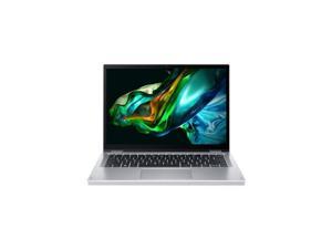 Refurbished Acer SPIN 3 Notebook 14 WUXGA 1920x1200 IPS Touch Intel N100 Quad Core 4G DDR5 128GB PCIe SSD Silver Window 11 Home S mode