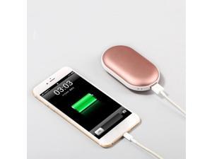 Electric Reusable Hand Warmer Heater USB Wired Rechargeable Winter Warm Pink