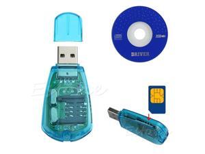 USB Cellphone Standard SIM Card Reader Cloner Writer Copy SMS Backup GSM CDMA+CD USB Cellphone Standard SIM Card Reader Cloner Writer Copy SMS Backup GSM CDMA+CD