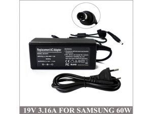 19V 3.16A 60W AC Adapter Laptop Charger For Notebook Samsung NC10 N150 N220 N310 N510 NB30 P460-42PQ 320-32P