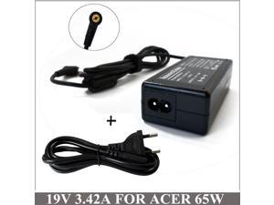 19V 3.42A 65W Notebook Charger Laptop AC Adapter For Netbook Acer Aspire 4720G 4720Z 5570Z 6920 5532 5535 5538