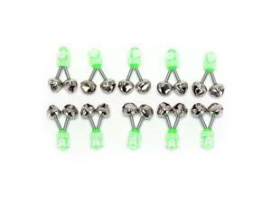 10PCS Spiral bells Fishing Bite Alarms Fishing Rod Bells Rod Clamp Tip Clip Bells Ring Green Fishing Accessory 10PCS Spiral bells Fishing Bite Alarms Fishing Rod Bells Rod Clamp Tip Clip Bells Ring Green Fishing Accessory