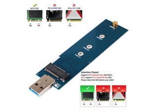 M.2 to USB Adapter B Key M.2 SSD Adapter USB 3.0 (No Cable Needed) USB to 2280 M2 SSD Drive Adapter NGFF Converter SSD Reader M.2 to USB Adapter B Key M.2 SSD Adapter USB 3.0 (No Cable Needed) USB to 2280 M2 SSD Drive Adapter NGFF Converter SSD Reader
