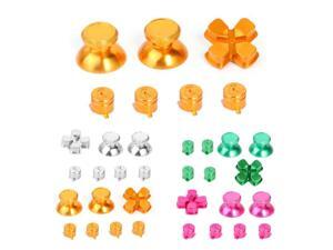 Metal Thumb Stick Grip Cap for Playstation 4 Controller Replacement Joy Stick Buttons Set Kits Game Joystick for PS4 Controller Metal Thumb Stick Grip Cap for Playstation 4 Controller Replacement Joy Stick Buttons Set Kits Game Joystick for PS4 Controller