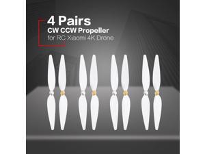 4 Pairs 10inch for RC xiaomi 4K propeller White pervane drone blade propeller accessories for xiaomi mi drone 4k propeller 4 Pairs 10inch for RC xiaomi 4K propeller White pervane drone blade propeller accessories for xiaomi mi drone 4k propeller