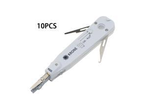 10PCS KRONE LSA-Plus Punch Down Tool With Sensor For Ethernet LAN Network Cat5 RJ45 Telecom Phone Wire RJ11 Cable Patch Panel
