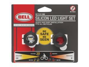 Diamondback Urban Combo 3 Led Bicycle Light Set ultra Luminance Silver//Red