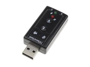 Mini External USB Sound Card 7.1 Channel 3D Audio Adapter Converter +3.5mm Headset Microphone For PC Computer Desktop Notebook Mini External USB Sound Card 7.1 Channel 3D Audio Adapter Converter +3.5mm Headset Microphone For PC Computer Desktop Notebook