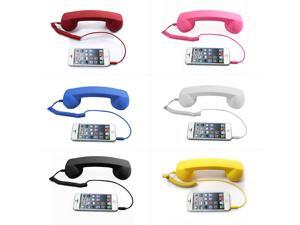 2018 Retro Telephone 3.5mm Comfort Mini Mic Speaker telephone Handset Radiation-proof Phone Call Receiver For Iphone Samsung 2018 Retro Telephone 3.5mm Comfort Mini Mic Speaker telephone Handset Radiation-proof Phone Call Receiver For Iphone Samsung