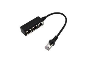 RJ45 1 To 3 Ethernet LAN Network Cable Splitter 3 Way Extender Adapter Connector Cable Wire Cord Dropshiping z2 RJ45 1 To 3 Ethernet LAN Network Cable Splitter 3 Way Extender Adapter Connector Cable Wire Cord Dropshiping z2