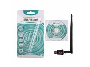 Mini Wireless USB Adapter 300M 2.4Ghz 802.11 b/g/n Network Card USB2.0 WiFi Adapter With 2dbi Aerial for Desktop Laptop PC Mini Wireless USB Adapter 300M 2.4Ghz 802.11 b/g/n Network Card USB2.0 WiFi Adapter With 2dbi Aerial for Desktop Laptop PC