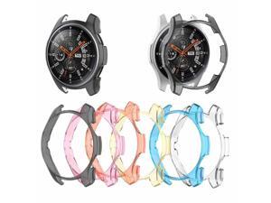 Transparent Protector Shell Protective Case Frame Cover For Samsung Galaxy Watch 46mm Gear S3 Frontier Smartwatch Transparent Protector Shell Protective Case Frame Cover For Samsung Galaxy Watch 46mm Gear S3 Frontier Smartwatch