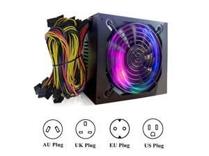 1800W Mining Machine Power Supply ATX For 6 GPU ETH BTC Rig Ethereum Coin Miner 1800W Mining Machine Power Supply ATX For 6 GPU ETH BTC Rig Ethereum Coin Miner