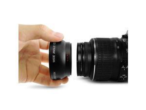 Nikon D3300 Pro Digital Lens Hood 72mm + Nw Direct Microfiber Cleaning Cloth. Flower Design