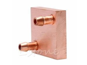 Copper Water Cooling Block For GPU CPU Radiator Liquid Heatsink Heat Sink Cooled Copper Water Cooling Block For GPU CPU Radiator Liquid Heatsink Heat Sink Cooled