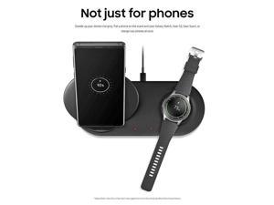 For Samsung Wireless Charger Duo Dock Dual EP-N6100TBCGCN Fast charging for Galaxy Note 9 8 S9 S8 + Watch Gear S3 Quick Charge
