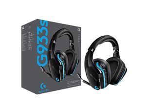 Logitech(G) G933S Wired Wireless Gaming Headset 2.4GHz wireless+ 3.5mm Audio Music 7.1 surround sound Mic Headphone Logitech(G) G933S Wired Wireless Gaming Headset 2.4GHz wireless+ 3.5mm Audio Music 7.1 surround sound Mic Headphone