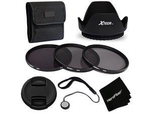 Nw Direct Microfiber Cleaning Cloth for Fujifilm FinePix S9400W + Lens Cap Holder Lens Cap//Filter Adapter Lens Cap Side Pinch 58mm