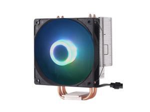 DP-iot PCCOOLER S83 CPU Cooler Copper Plating fins 2 heatpipes 80mm//8cm Silent Fan CPU Cooling Radiator Fan for AMD for Intel 775 115