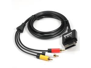 2018 New 1.8m /6 FT Audio Video AV RCA Video Composite Cable With Three RCA Plug for Xbox 360 Slim L3FE 2018 New 1.8m /6 FT Audio Video AV RCA Video Composite Cable With Three RCA Plug for Xbox 360 Slim L3FE
